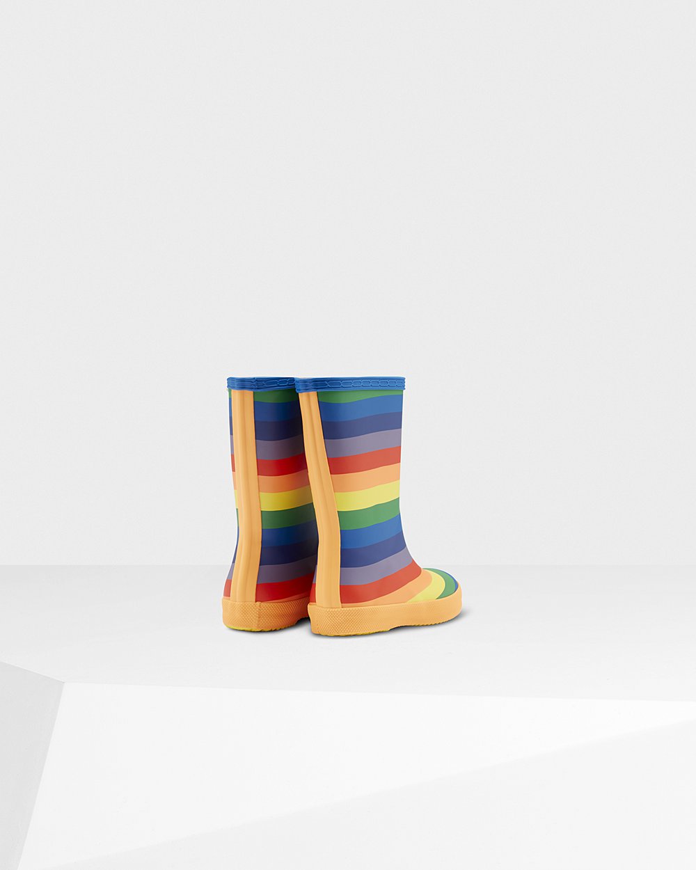 Botas De Agua Hunter Niños Original First Classic Rainbow - Multicolor - Argentina 5679LGETM